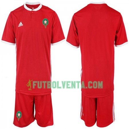 Camiseta de fútbol Marruecos Niño 1ª equipación Mundial 2018 Camiseta de fútbol Marruecos Niño 1ª equipación Mundial 2018